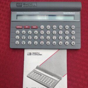 Vintage Handheld Smith Corona Spell Mate II